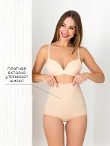 Трусы женские утягивающие кружевные корректирующие талию, живот, послеродовой бандаж. SM41710беж SM41710беж